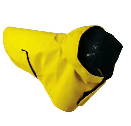 Bright Yellow Outdoor Waterproof Pet Dog Rain Coat Breathable Customized Breathable Dog Jacket for Small Dog Chihuahua Teddy Bichon Frise 