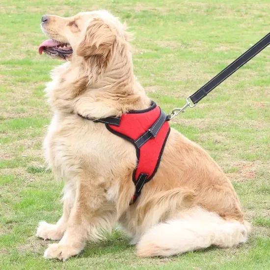 Saddle Dog Harness Reflective Adjustable Pet Harness No Pull Walking Training Small Medium Large Big Dogs Chest Strap Product 
