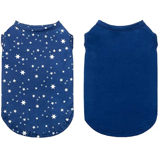Luxury Soft Comfortable Cotton Shirt for Spring Summer Wearing to Matching Dog and Owner Clothes 