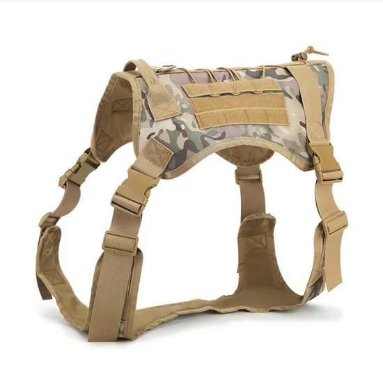 Heavy Duty No Pull Tactical Dog Harness for Large Dogs with Handle 